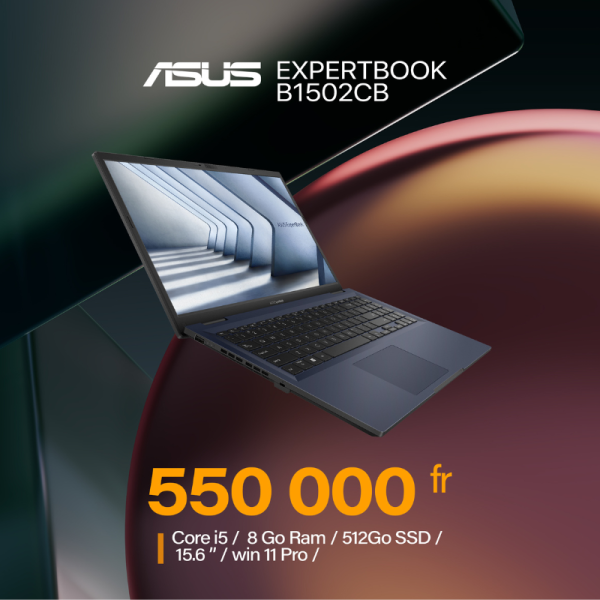 ORDINATEUR PORTABLE EXPERTBOOK B1502CB