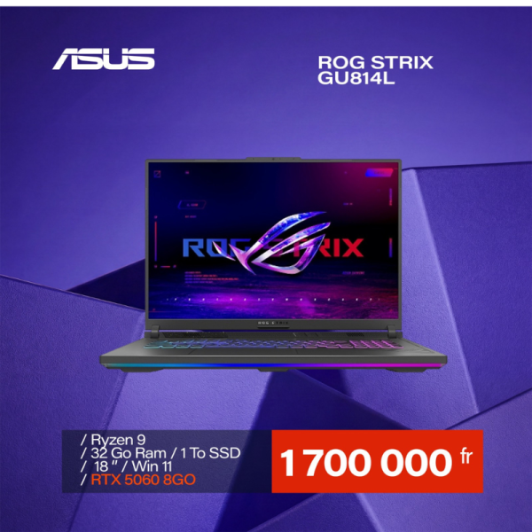 ORDINATEUR PORTABLE ASUS ROG STRIX GU615L